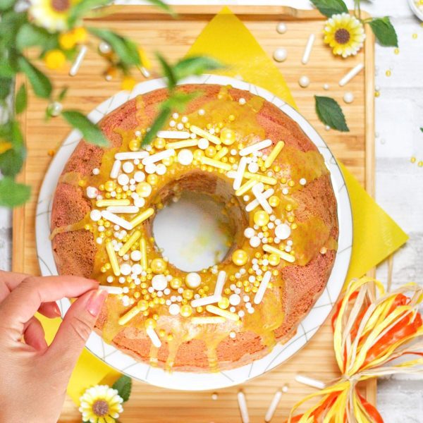 sprinkles lemon pie